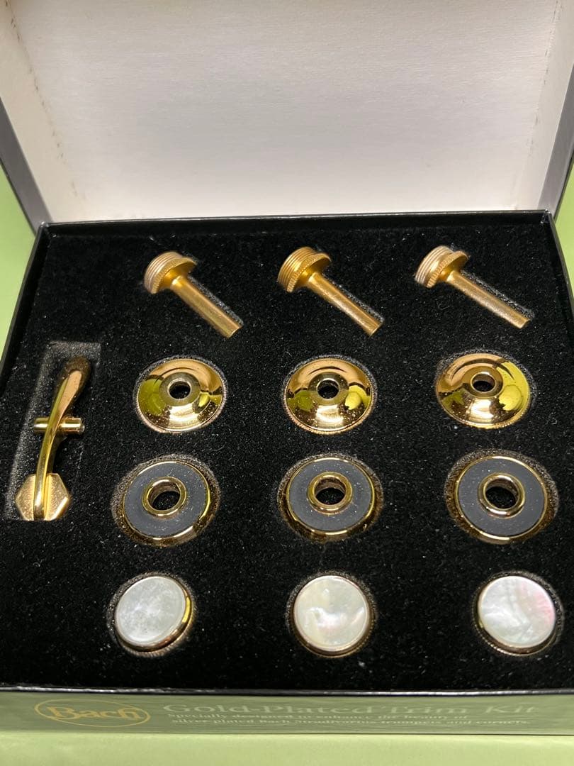 Bach純正 トランペット　 トリムキット　金メッキGP