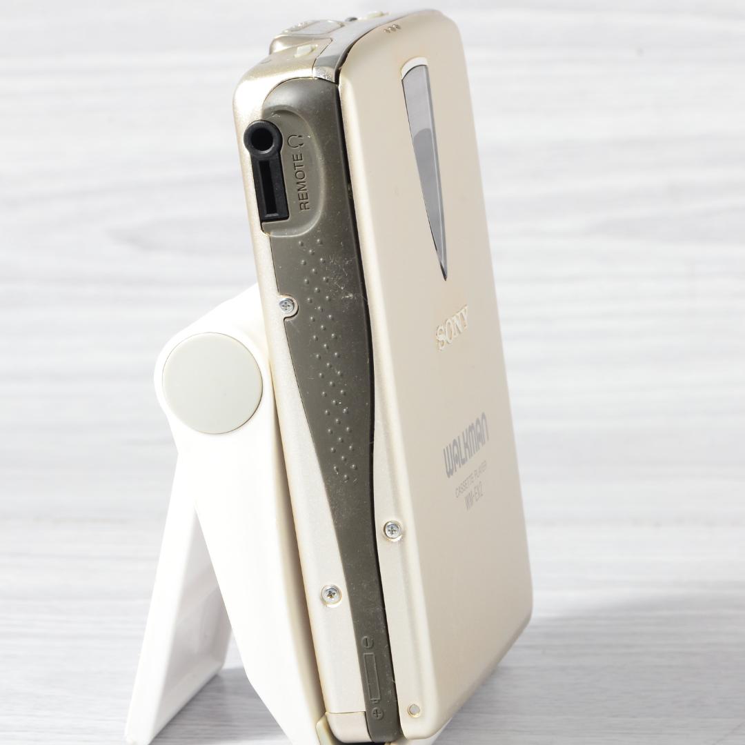 SONY WALKMAN WM-EX2 カセットウォークマン 銀 リモコン等付属