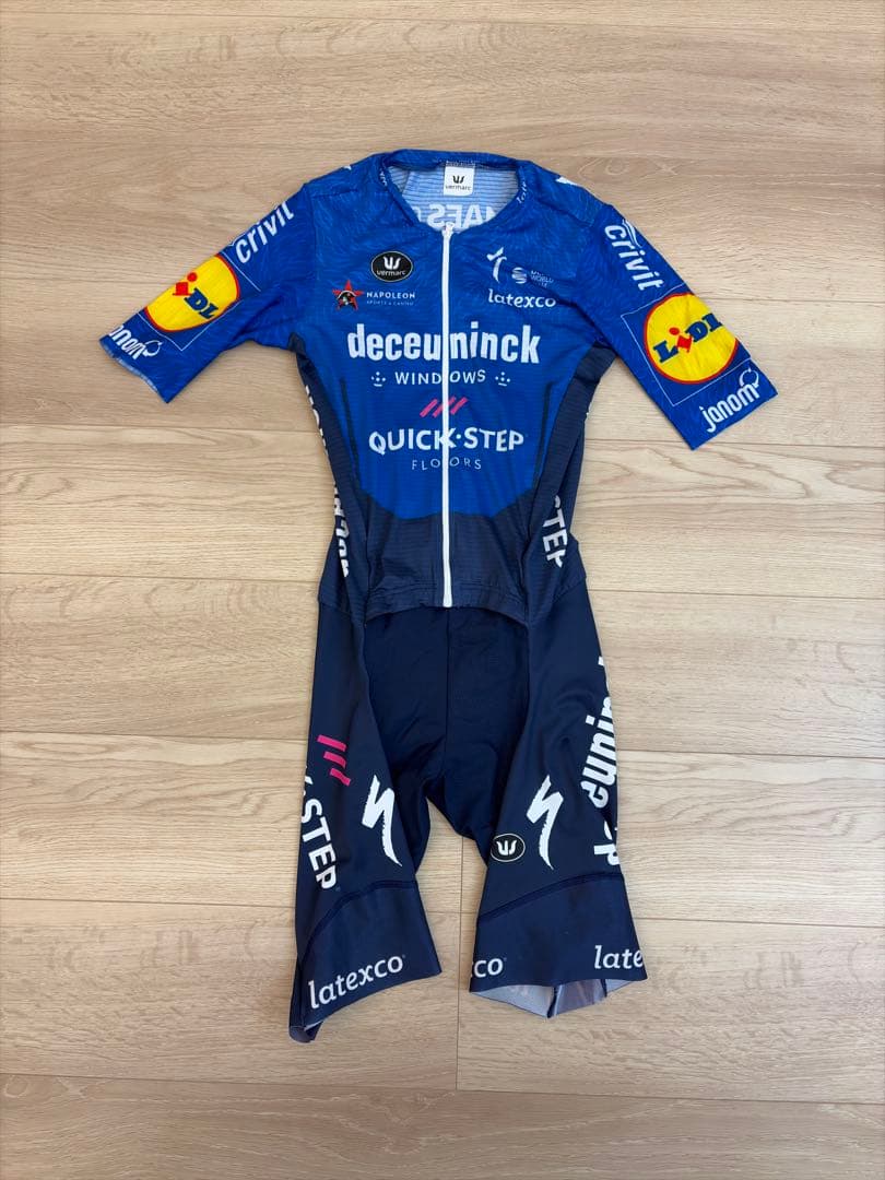 選手支給品 ドゥクーニンククイックステップロードスーツワンピース