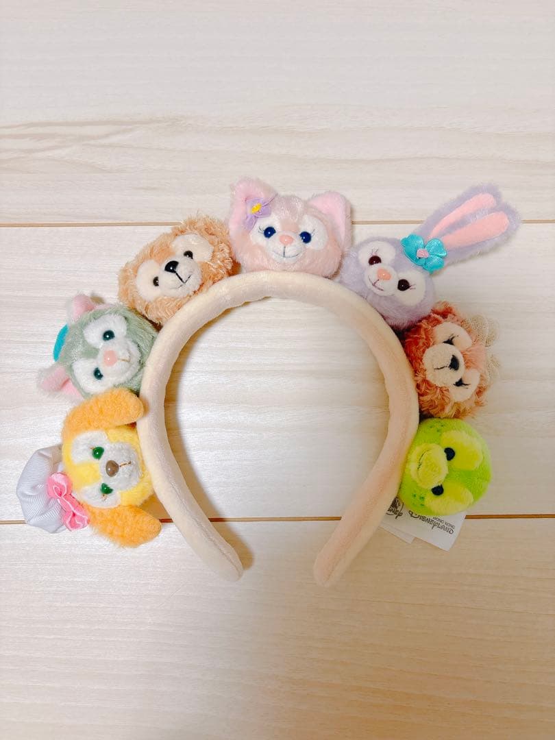 香港ディズニー＊カチューシャ(ダッフィー&フレンズ)