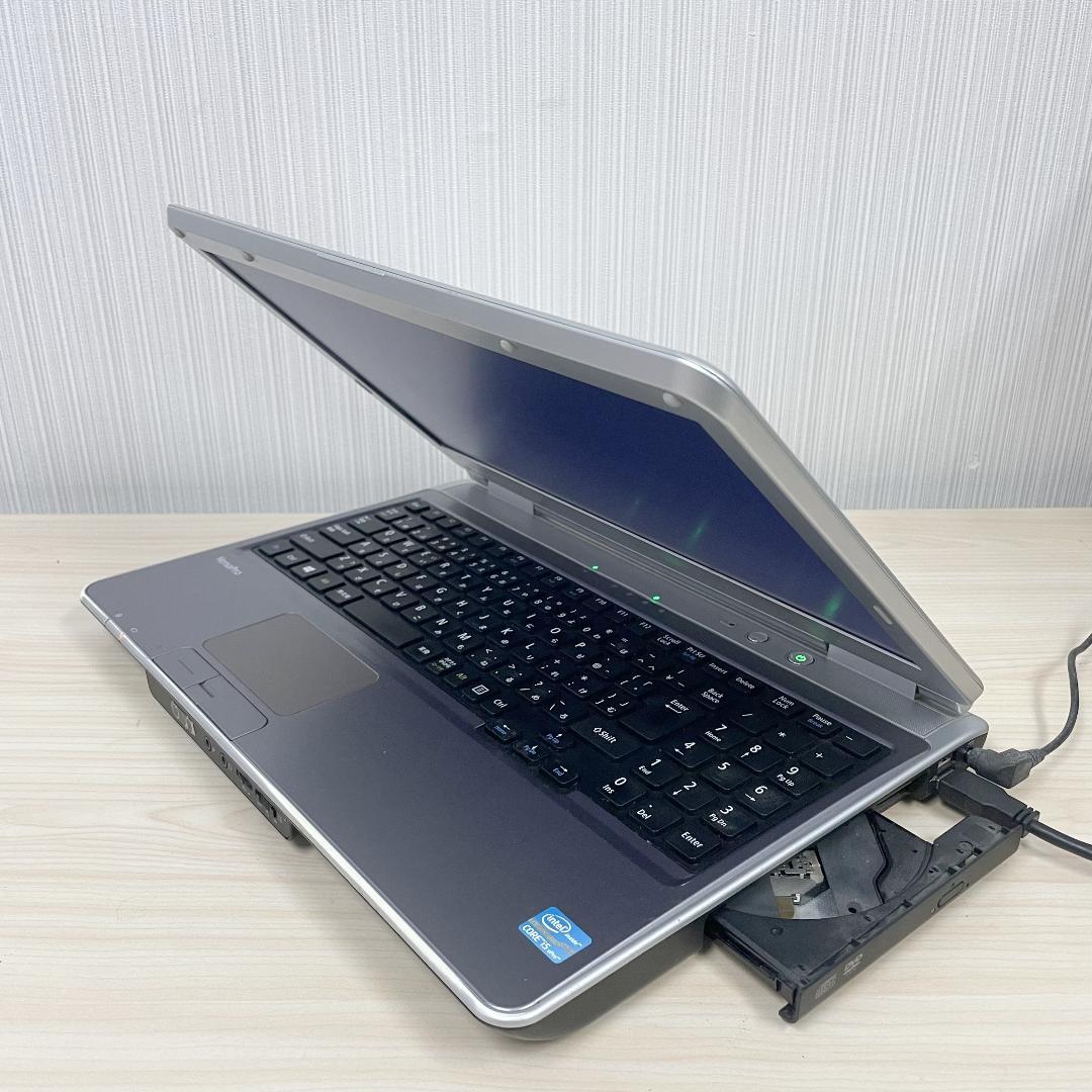 NEC　ノートパソコン　Windows11　オフィス付　爆速SSD　初心者向け