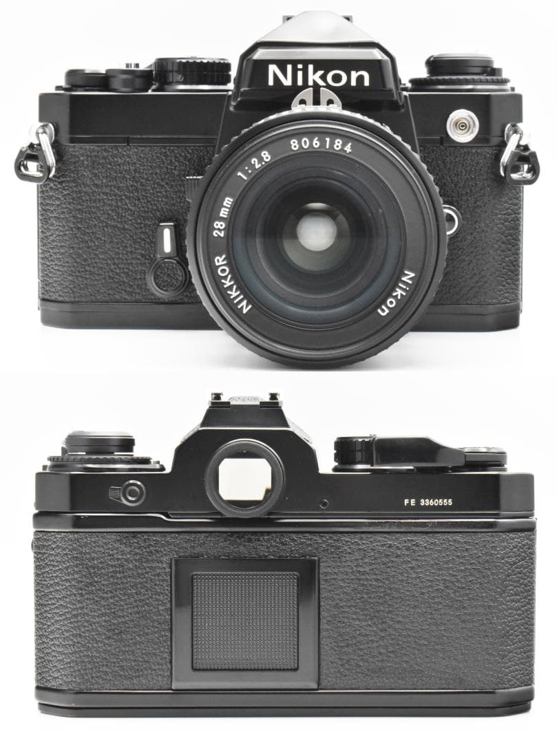 フィルムカメラ Nikon FE Ai-S NIKKOR 28mm F2.8