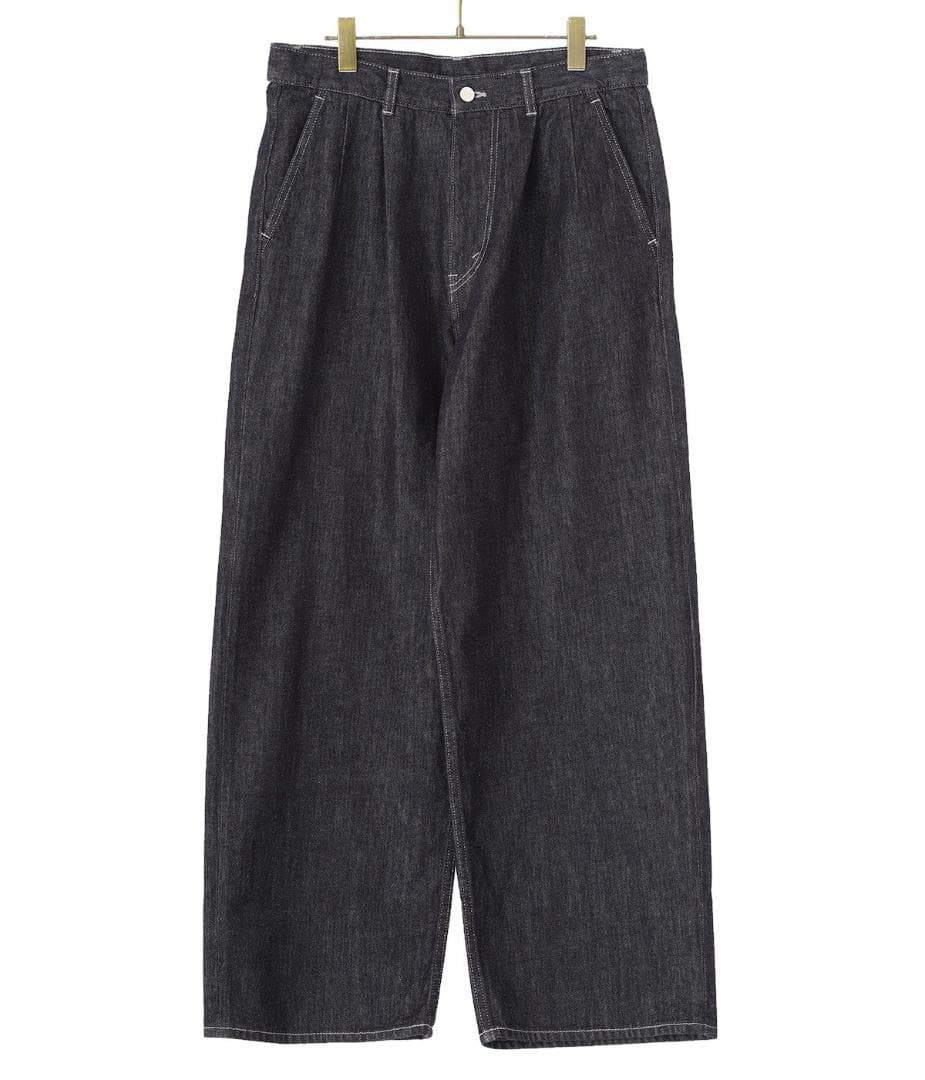 グラフペーパーColorfast Denim Two TuckPantsデニム1