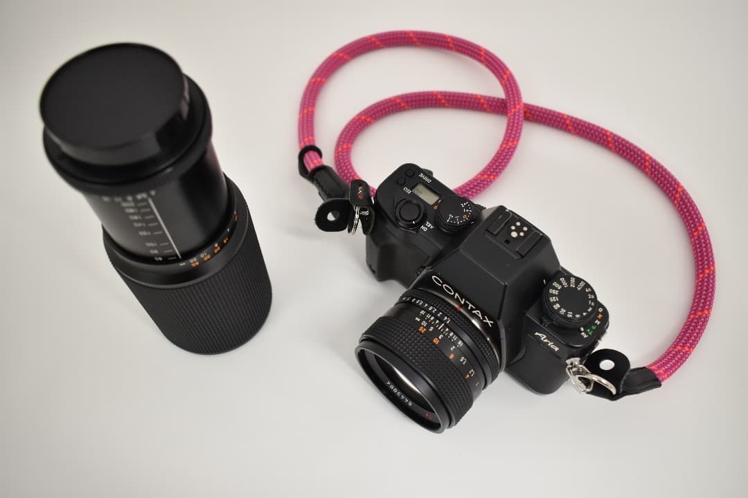 CONTAX Aria D 一眼レフカメラボディと標準レンズ・望遠レンズ