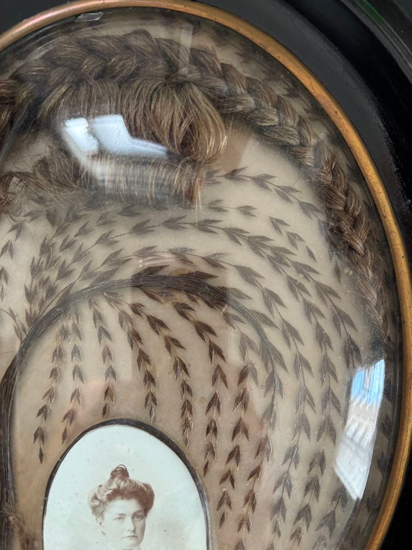 ルリケール　ヘアアート　ゴシック調　1900年製　フランス　アンティーク