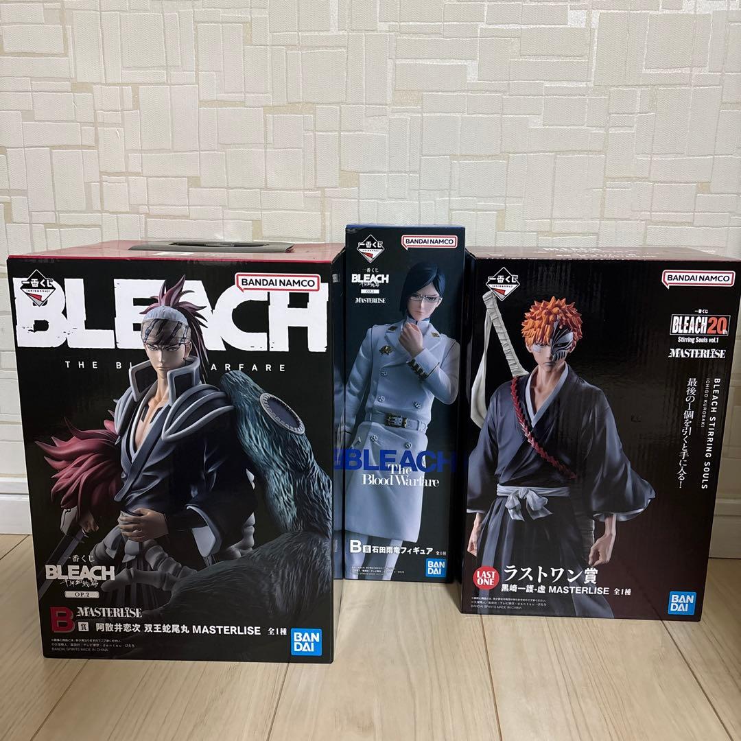 一番くじBLEACH 20th ラストワン賞•阿散井 恋次 双王蛇尾丸•石田雨竜