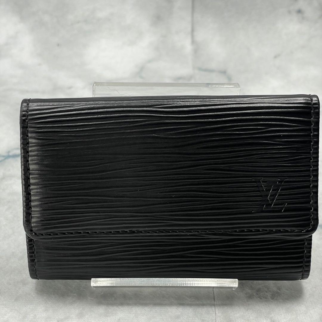 極美品・近年モデル✨ ルイヴィトン キーケース ミュルティクレ 6連 ブラック
