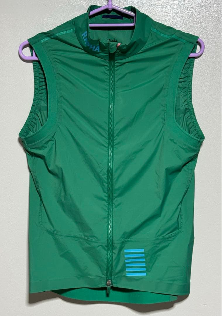 新品未使用 Rapha メンズプロチーム ライトウェイト ジレ 色=UGB