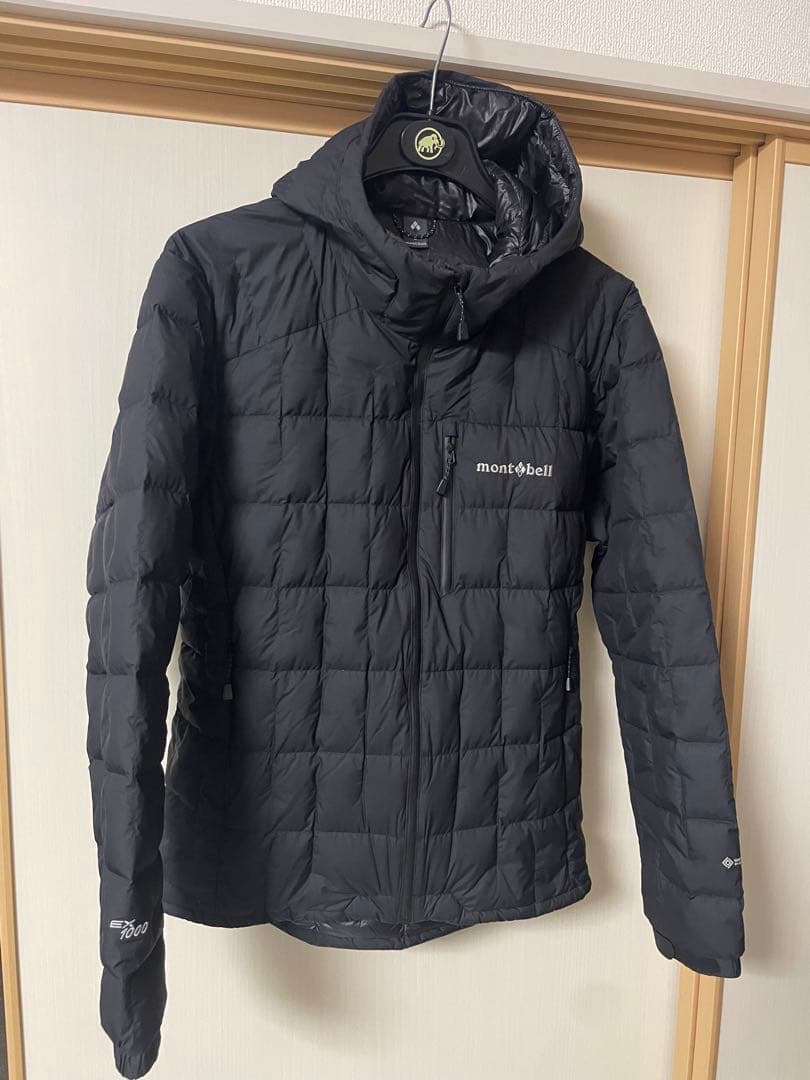 モンベル イグニスダウンパーカ　Lサイズ 超美品！　ブラック　ゴアテックス