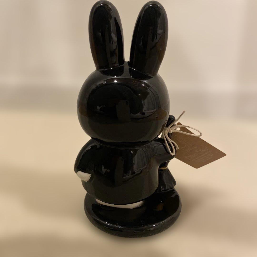 海外限定　陶器　miffy ミッフィー魔女の置物　くろねこ マスコット