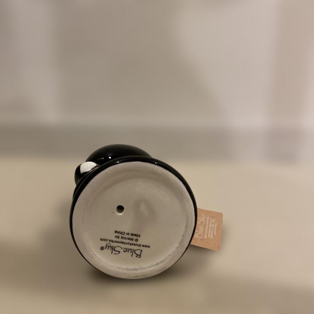 海外限定　陶器　miffy ミッフィー魔女の置物　くろねこ マスコット