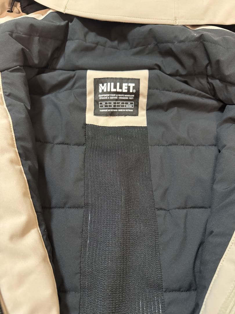 MILLET SARN JKT W ベージュ Lサイズ　スキーウェア