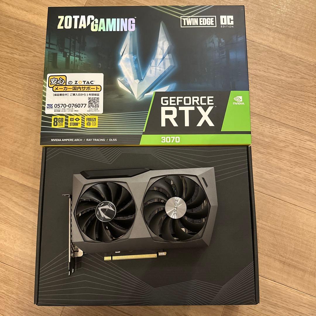 グラフィックボード・グラボ・ビデオカード ZOTAC GeForceRTX3070 Twin Edge OC