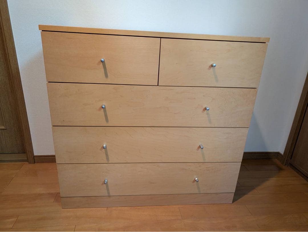 【専用ページ】無印良品 MUJI 木製チェスト4段ワイド タンス棚木製家具