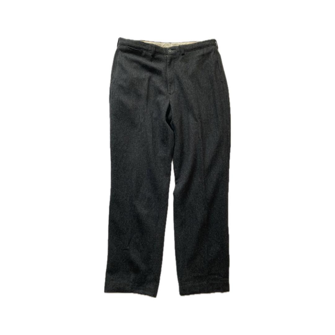 【USA製】90s ポロラルフローレン メリノウールスラックス W36 極美品