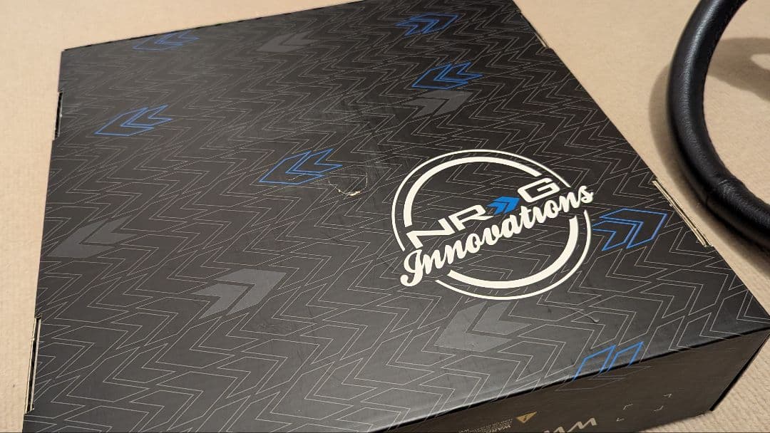 NRG RST-022R-Y 35φ ディープデッシュ ステアリング ハンドル