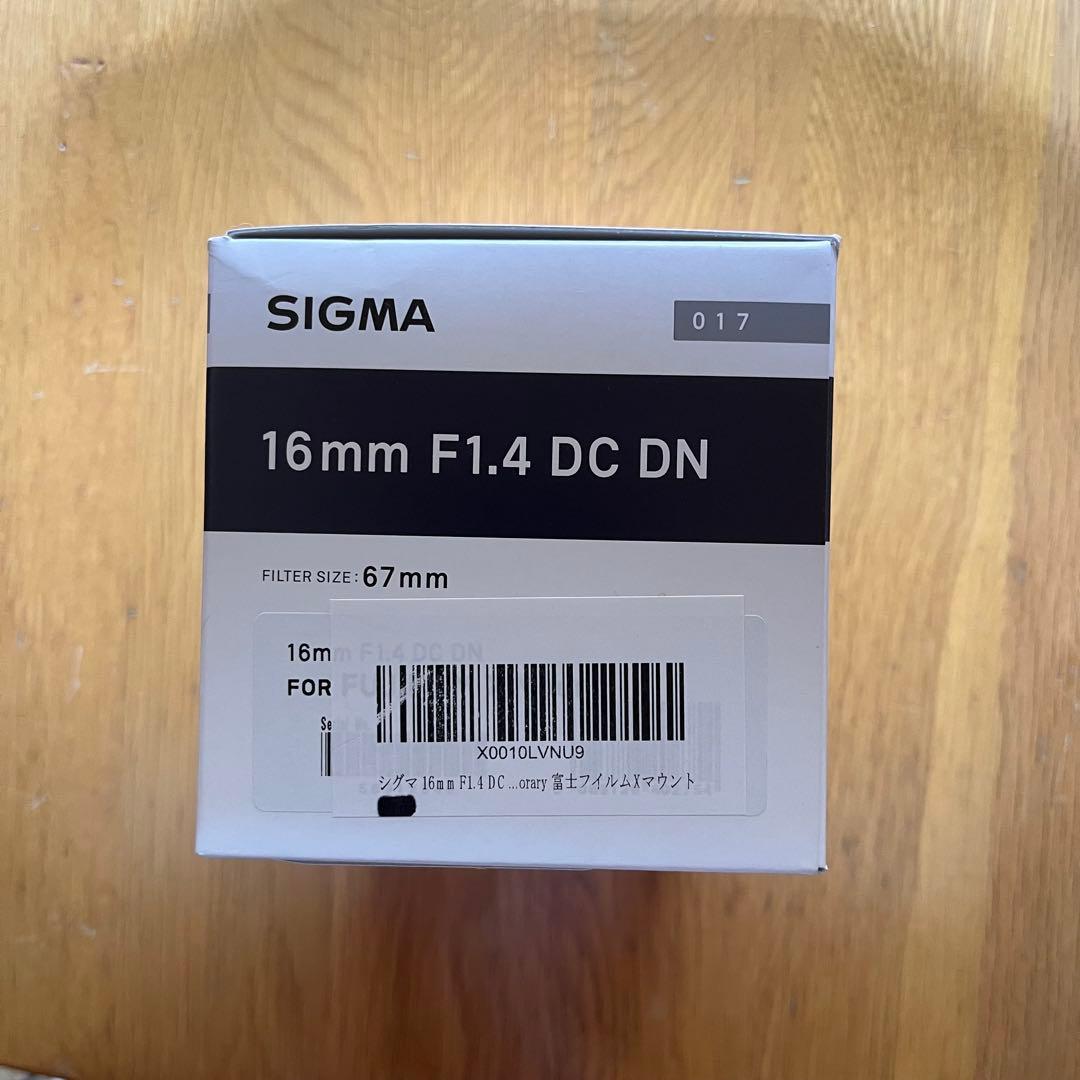 ライチSIGMA 16mm F1.4 DC DN レンズ
