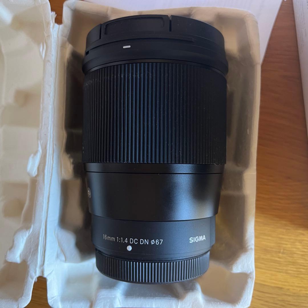 ライチSIGMA 16mm F1.4 DC DN レンズ