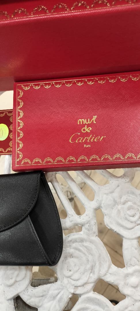 パンティール　クラッチバッグ、カード、財布、箱付き