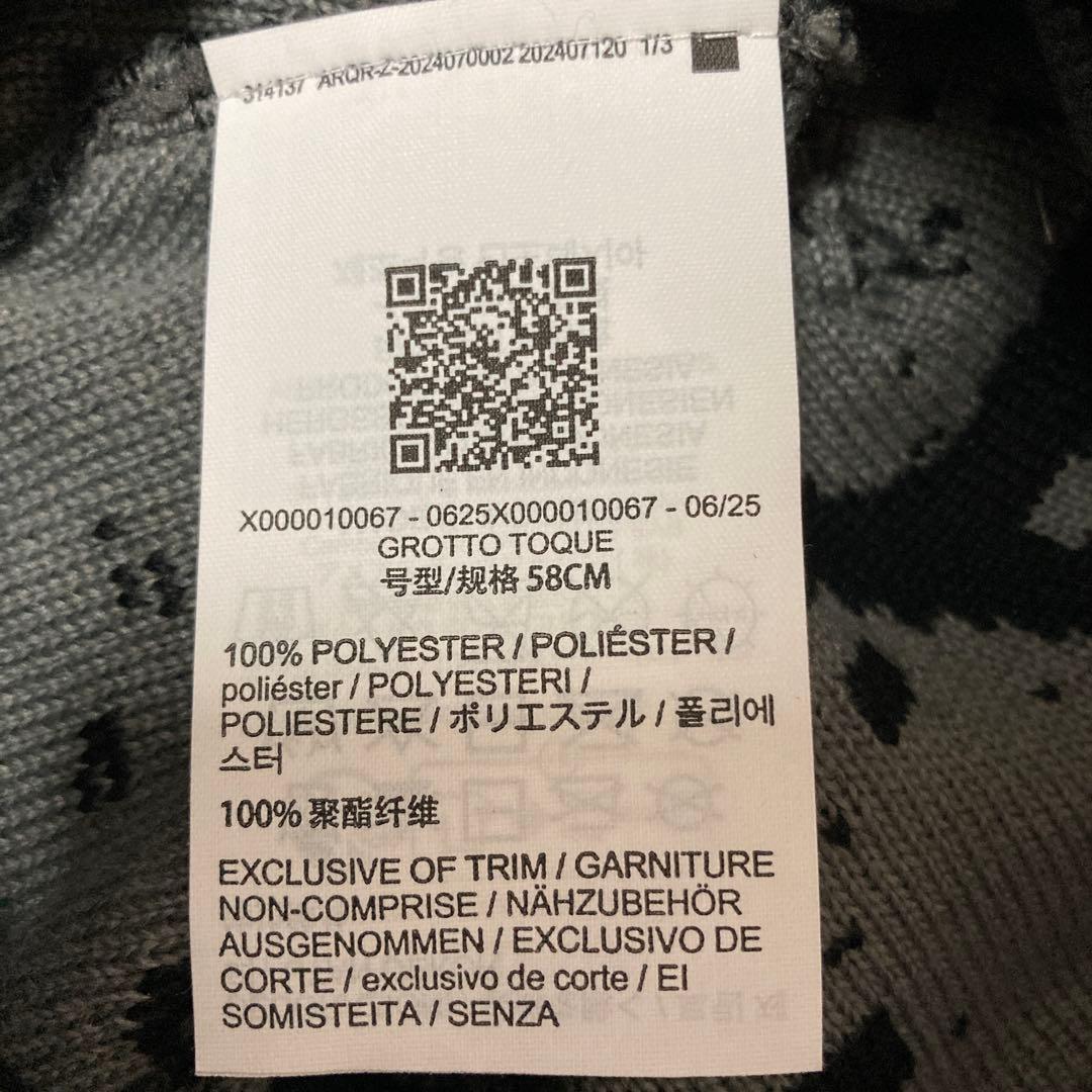 ARC'TERYX Grotto Toque ブラック