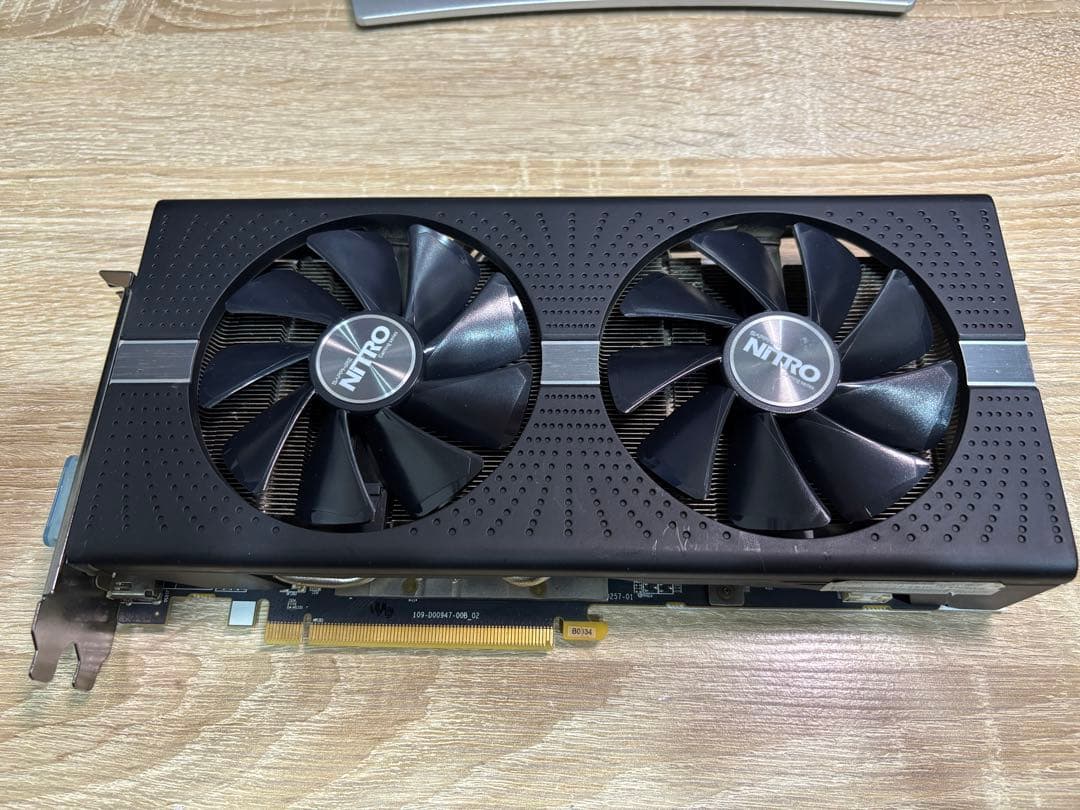 【美品・動作確認済】SAPPHIRE NITRO+ RX580 8GB