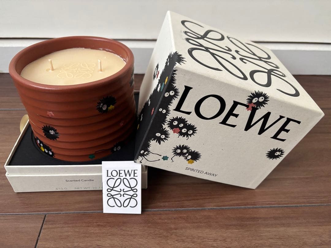 ロエベ キャンドル ススワタリ 千と千尋 ジブリ コラボ 新品保管品