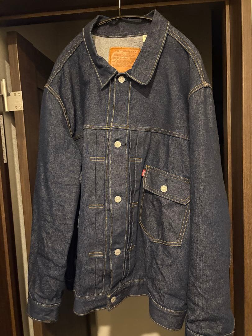 LEVI'S PREMIUM ダークブルー デニムジャケット