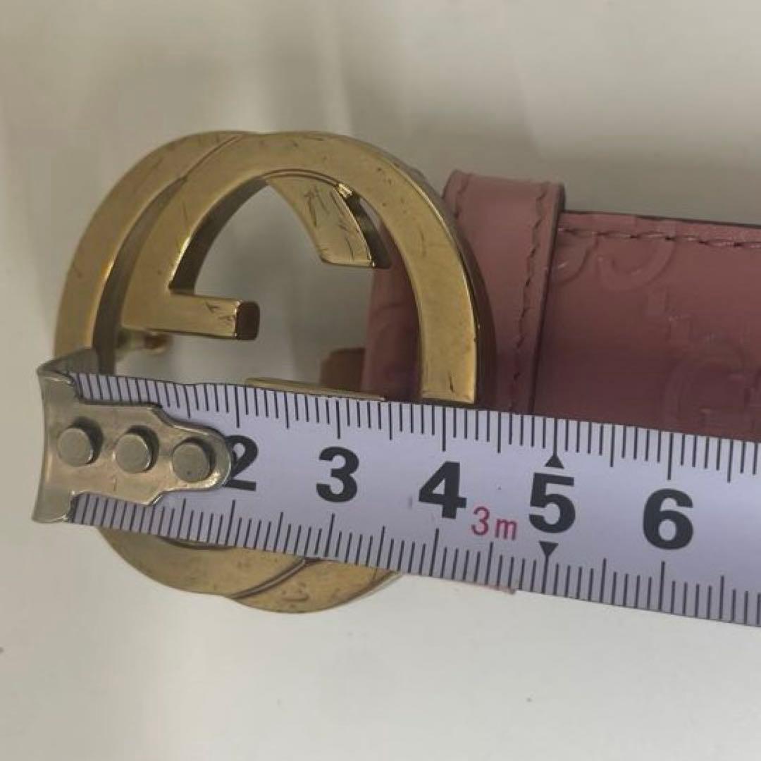 希少♡GUCCI✨グッチ　グッチシマ　インターロッキングG　レザーベルト