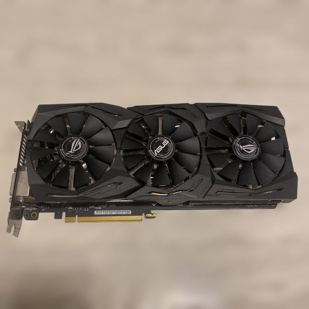 ASUS ROG STRIX GTX1070 8GB 動作確認済み