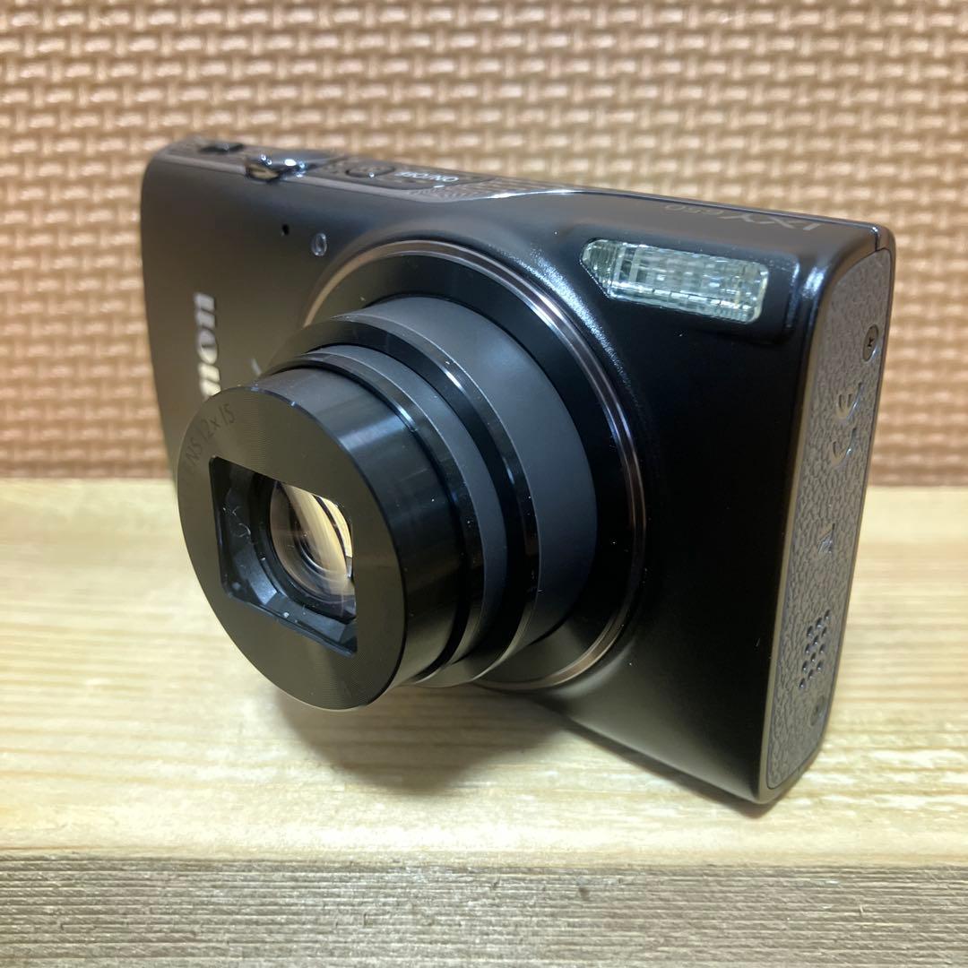Canon IXY650 コンデジ ブラック 予備バッテリー/SDカード付き