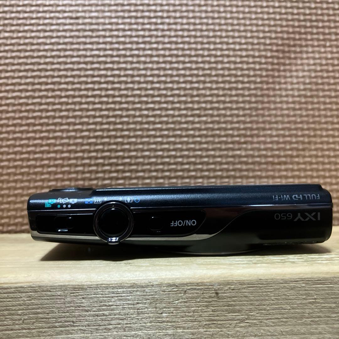 Canon IXY650 コンデジ ブラック 予備バッテリー/SDカード付き