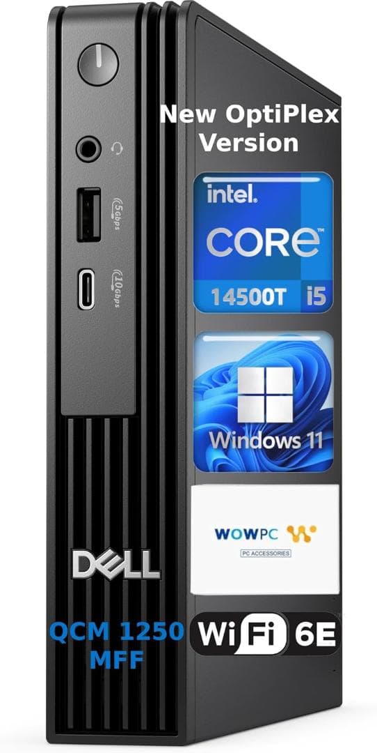 ★小型×高性能★ Dell Pro Micro QCM1250 ミニデスクトップ