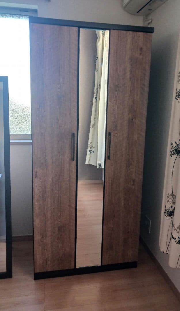 クローゼット　ワードローブ　幅80×高さ180×奥行57cm