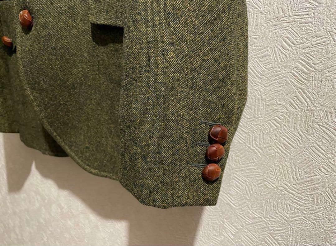 イタリア製 BURBERRY ツイード ハンティング ジャケット / バーバリー