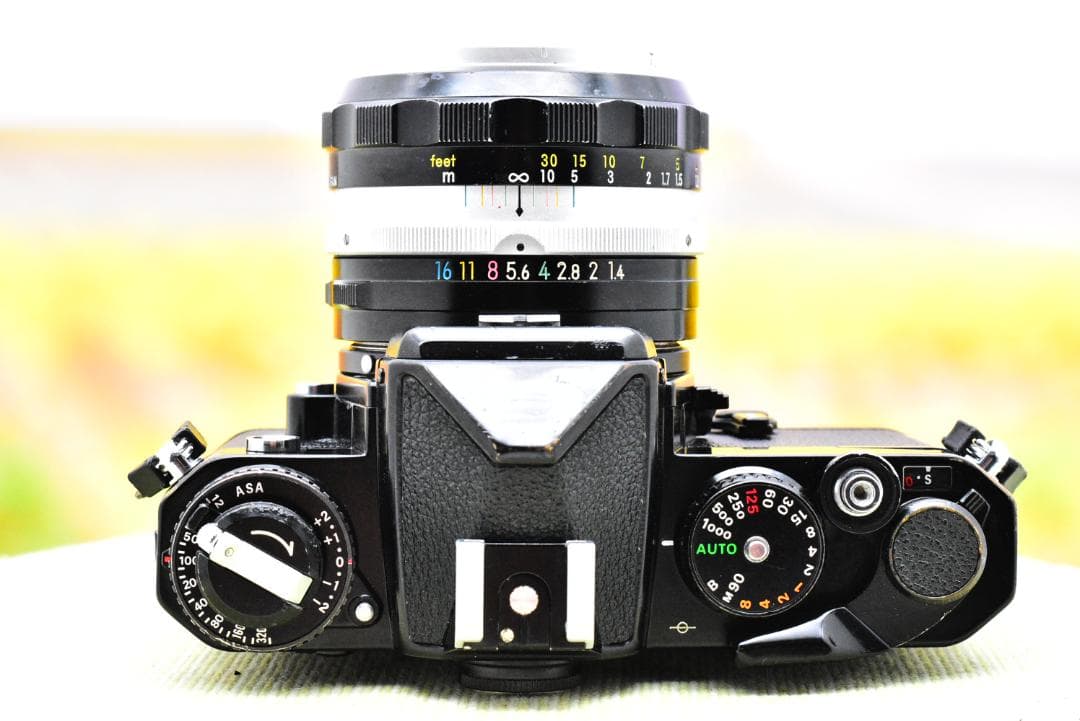 【整備済 美品】ニコン Nikon FE 黒 + 50mm F1.4