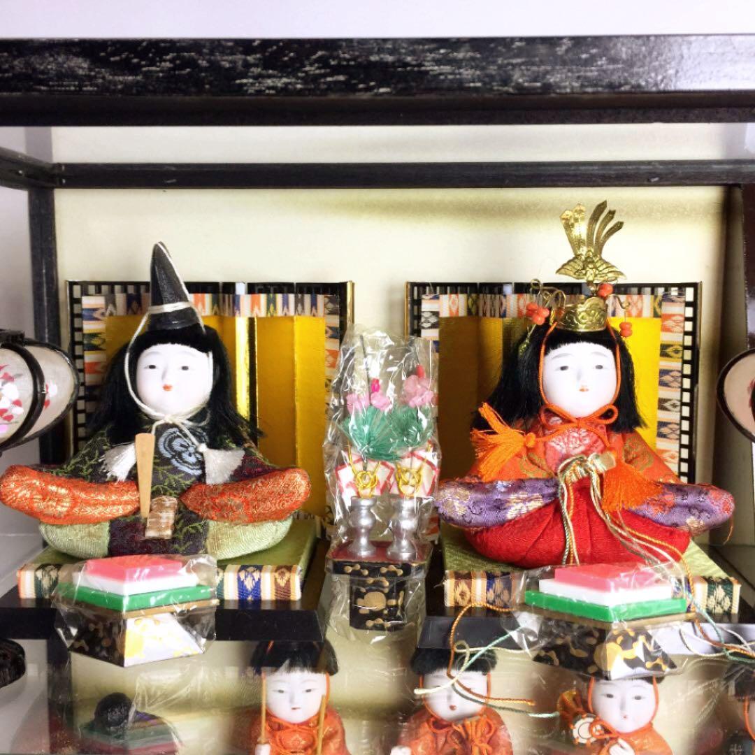 雛人形 木目込み15人揃い