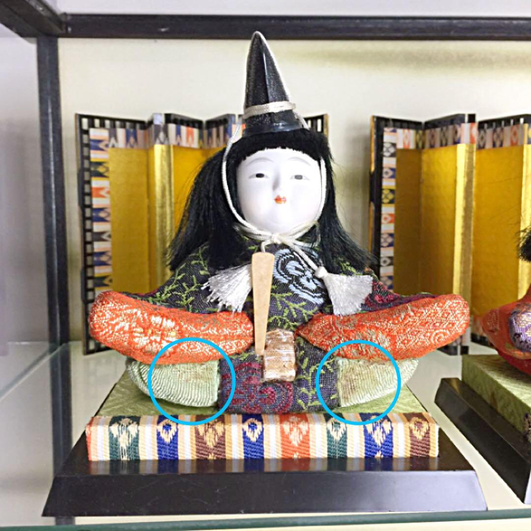 雛人形 木目込み15人揃い