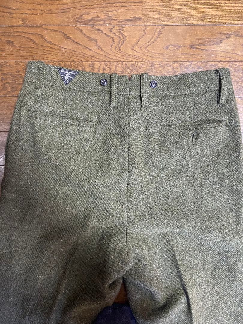 ナイジェルケーボン　メディカルパンツ　ウォッシャブルウール　カーキ　L