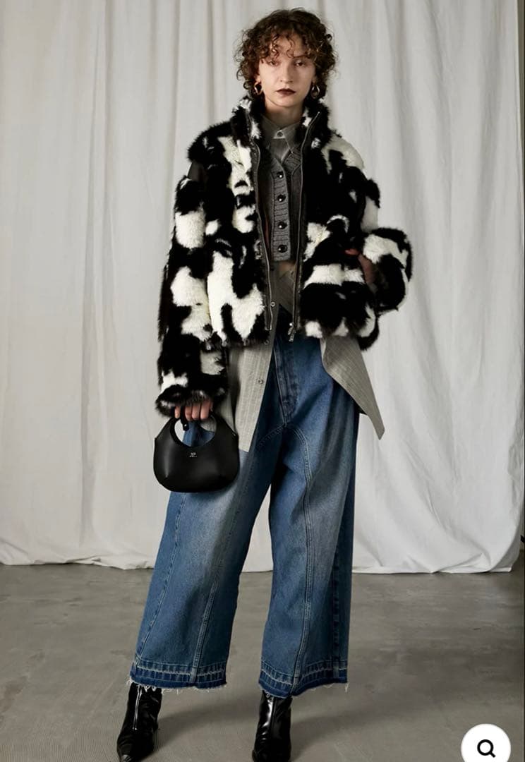 Fur Zip Blouson プランクプロジェクト　ファーコート