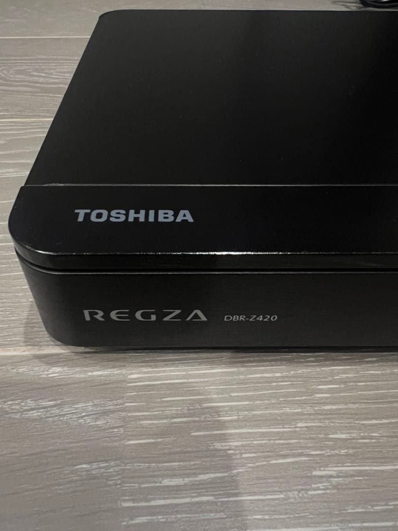 【美品】TOSHIBA REGZA ブルーレイレコーダーDBR-Z420 1TB