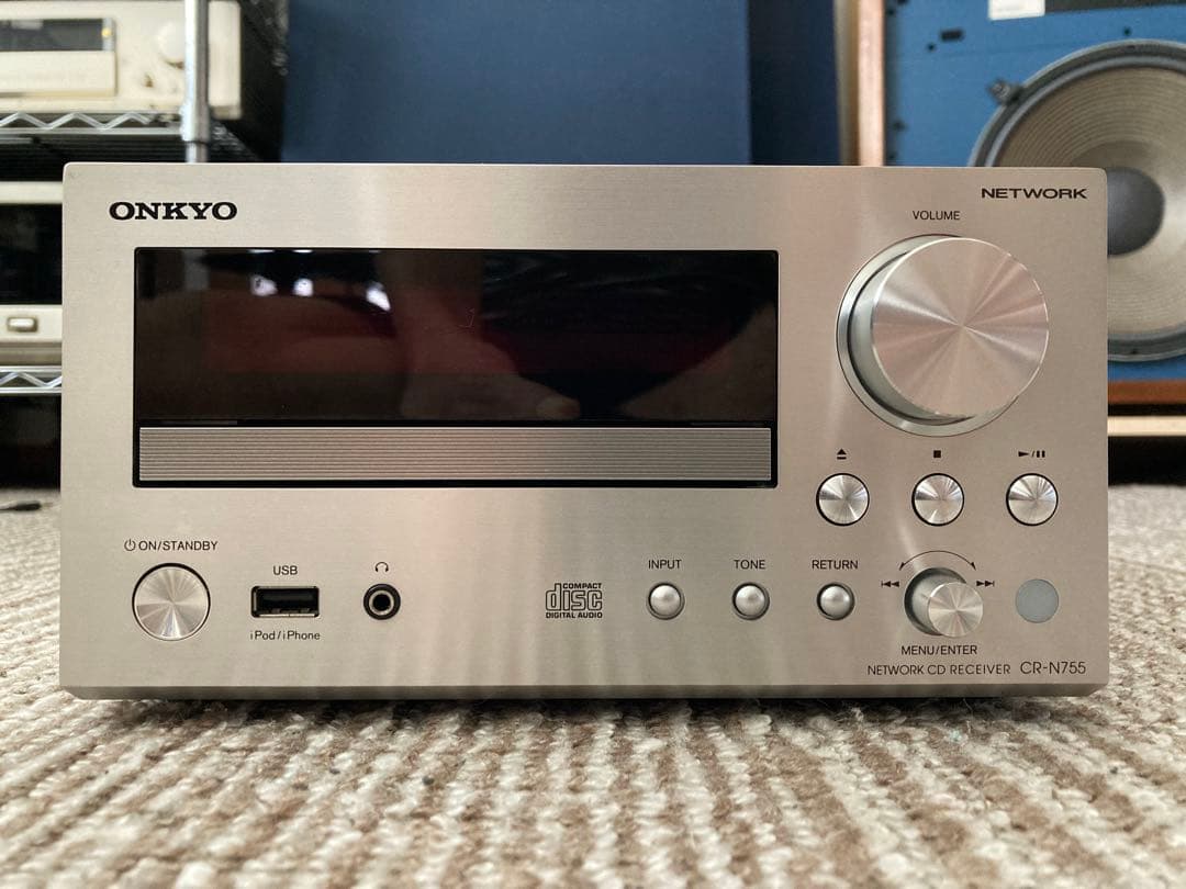 ONKYO ネットワークCDレシーバー CR-N755　動作品