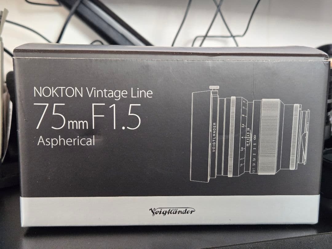 レンズ(単焦点) Voigtlander Nokton 75mm F1.5 VintageLine