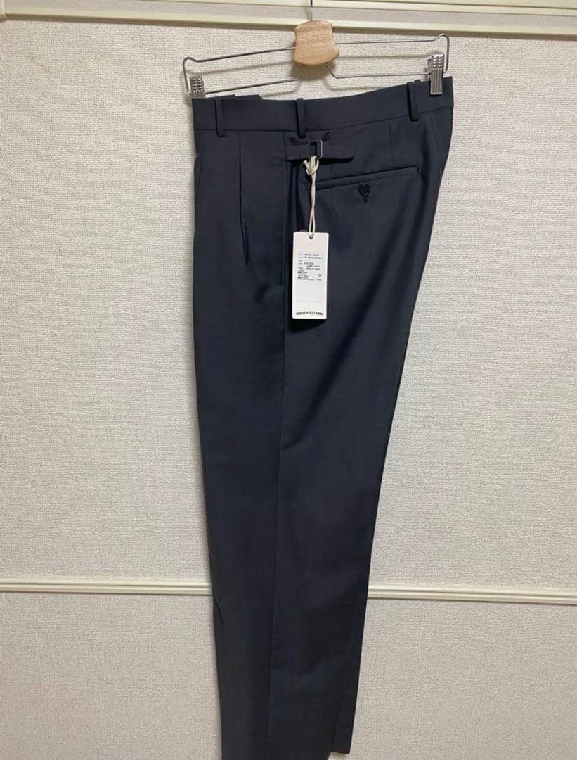 パンツ forever slacks (grey chambray)