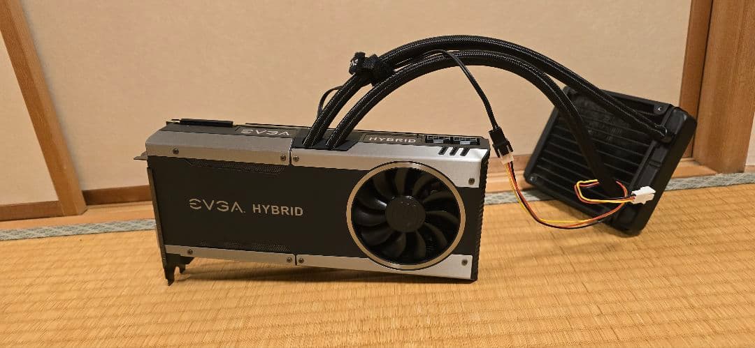EVGA GTX1080 HYBRID＋MSIファン