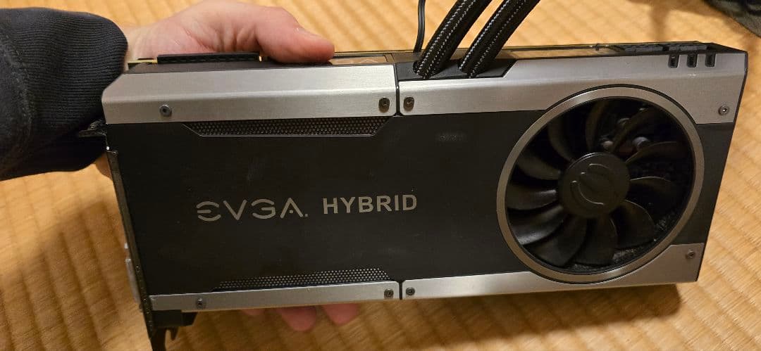 EVGA GTX1080 HYBRID＋MSIファン