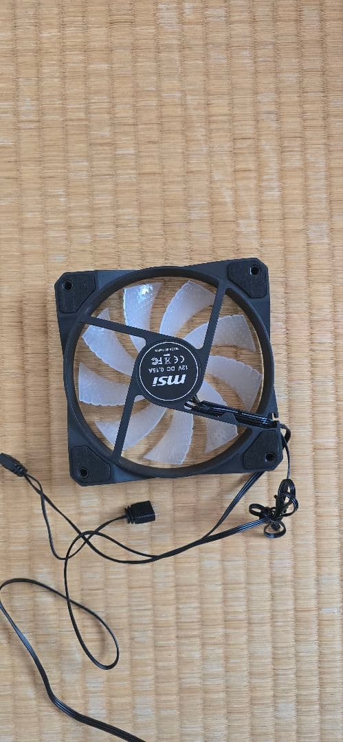 EVGA GTX1080 HYBRID＋MSIファン