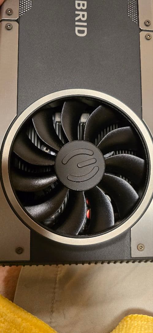 EVGA GTX1080 HYBRID＋MSIファン