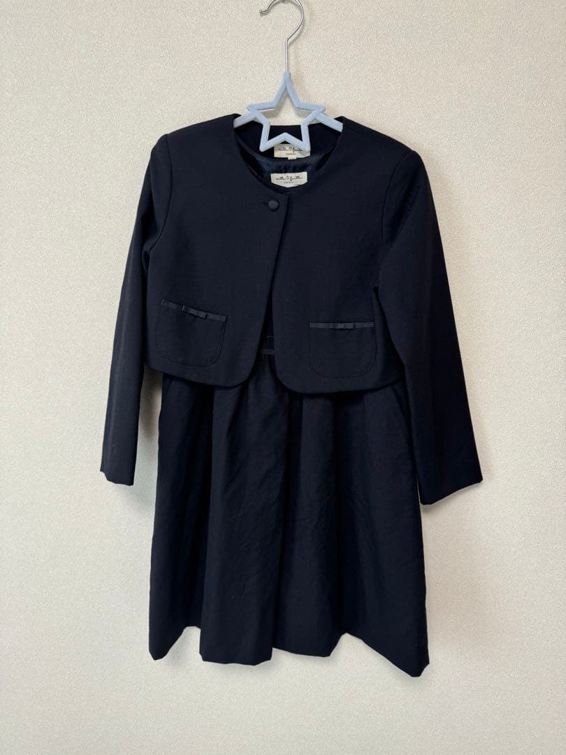 【美品】ミルフィーユ　お受験　アンサンブル　120