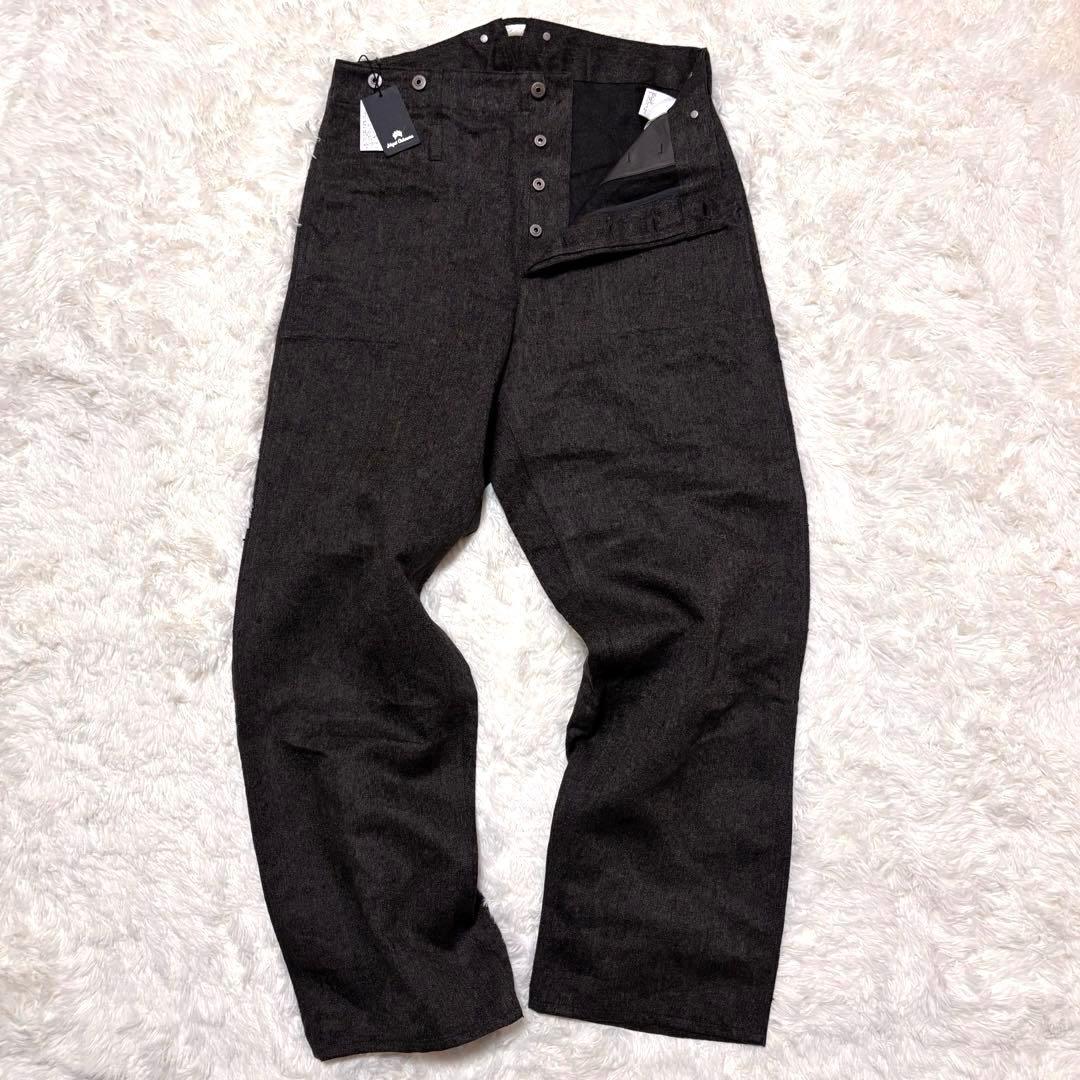 ✨新品未使用✨24AW✨ナイジェルケーボン　フレンチワークパンツ　ヘンプ　36