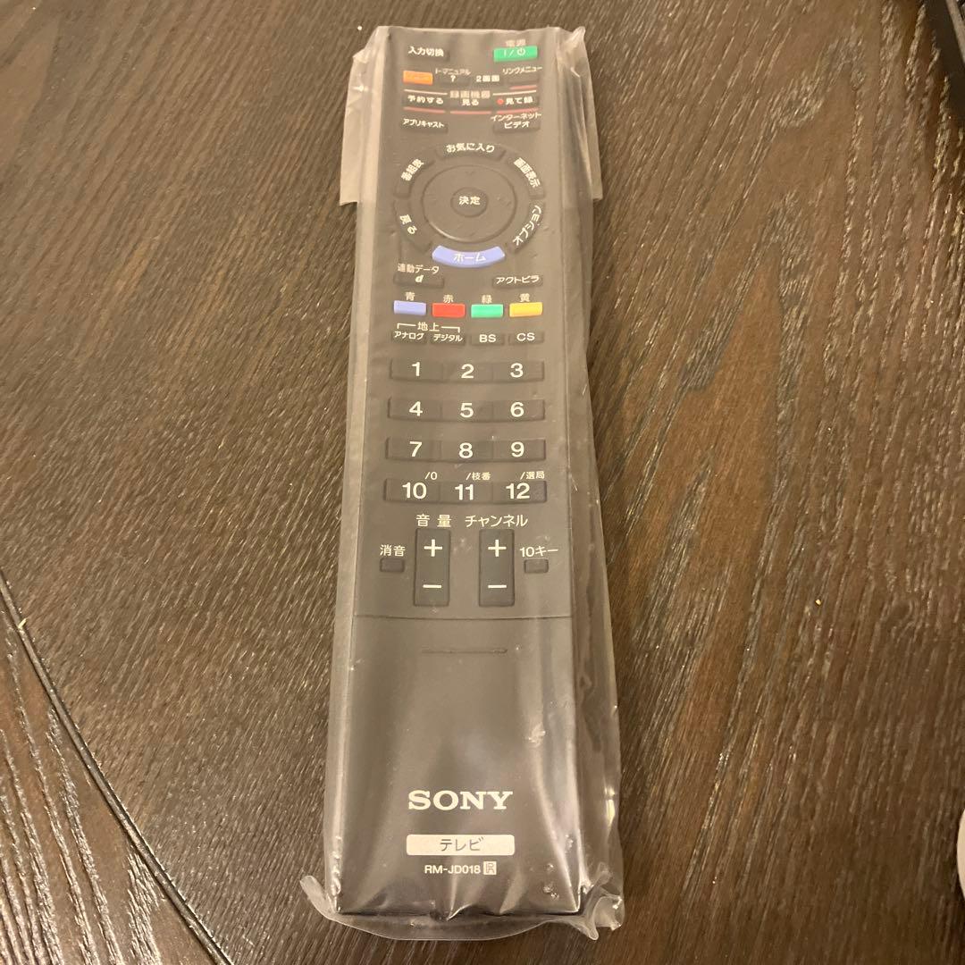SONY テレビ用リモコン RM-JD018